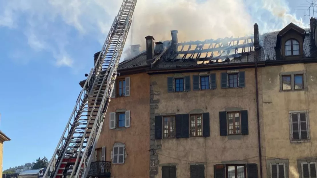 Annecy: un mort dans l'incendie survenu en vieille-ville