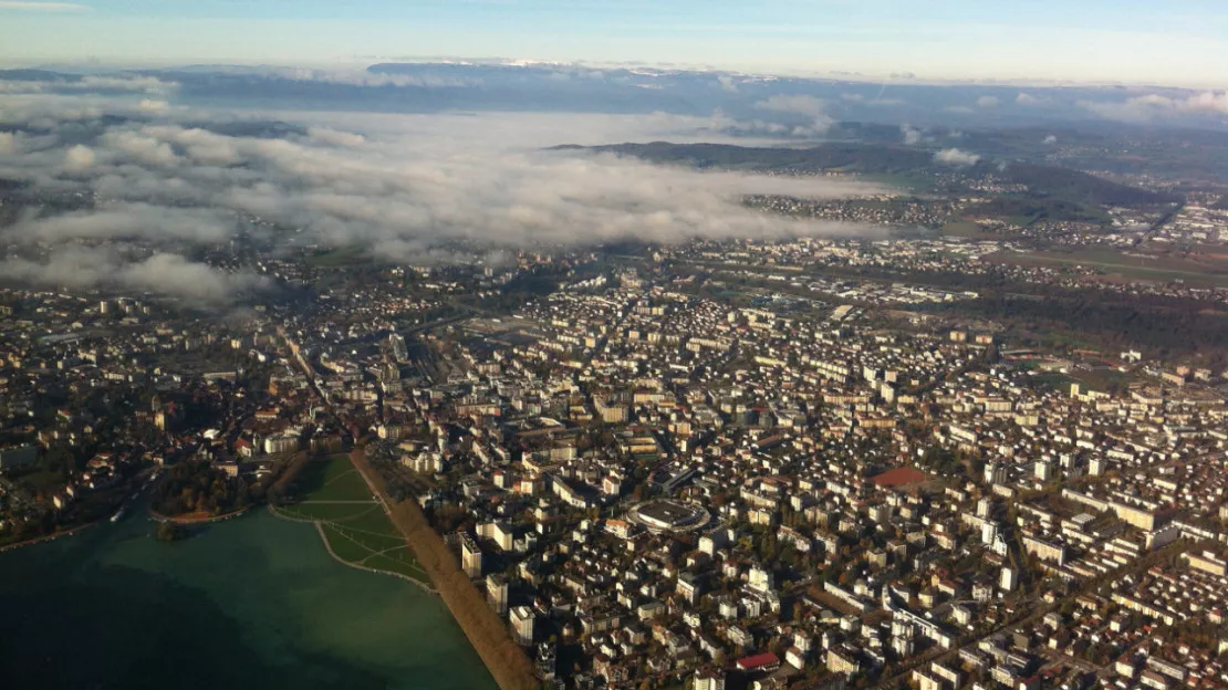 Circulation difficile dans le centre-ville d’Annecy ce mardi