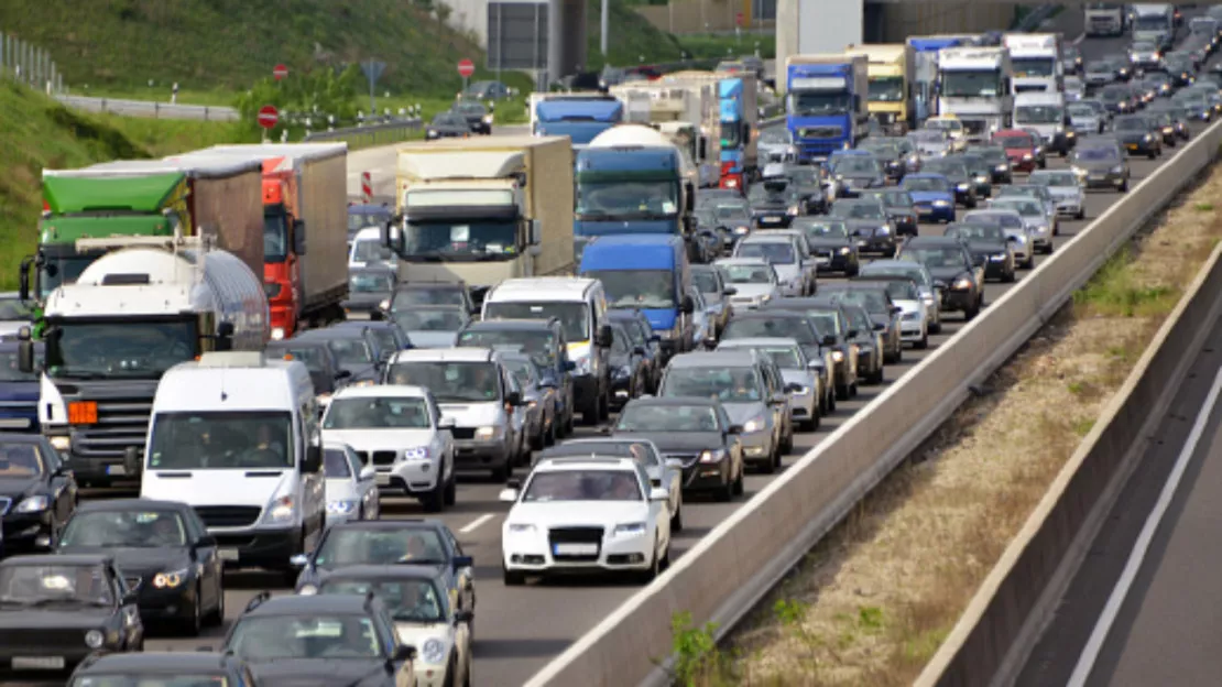 Circulation paralysée sur l’A41 en Haute-Savoie en fin de journée