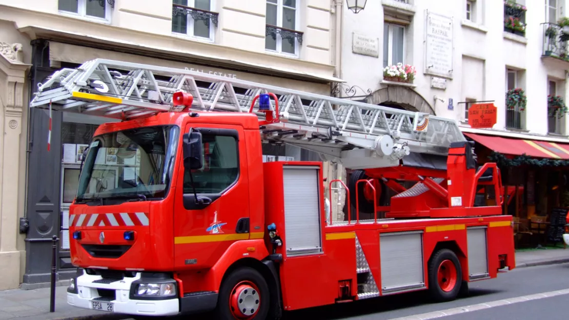 Début d'incendie à Challes les eaux