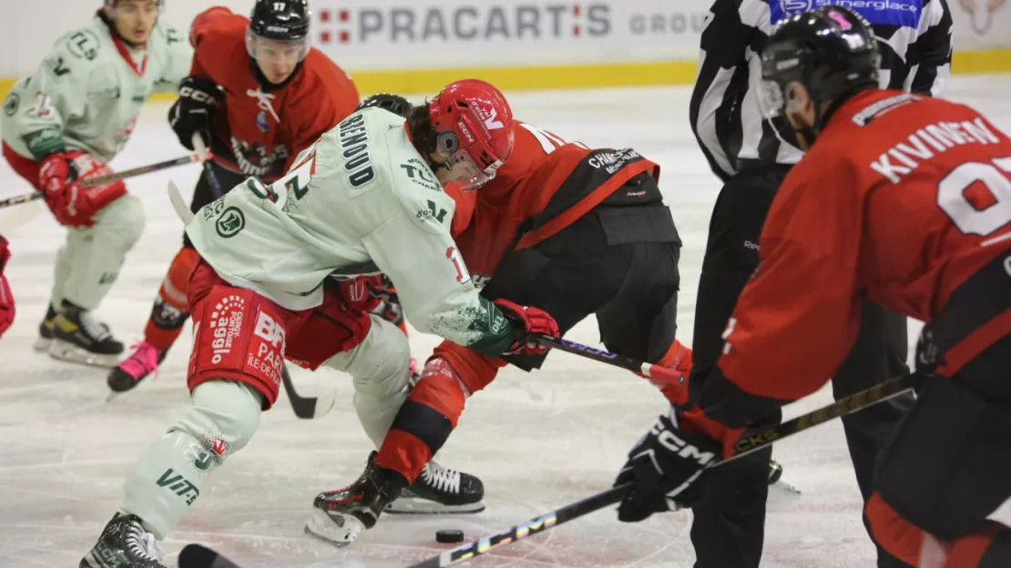 Hockey sur glace : Chamonix s'impose 1-0 contre Cergy et stoppe sa chute