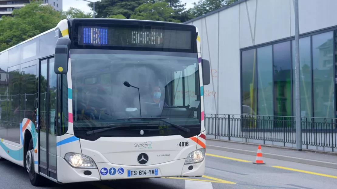 La circulation des bus perturbée hier dans l'Agglo de Chambéry
