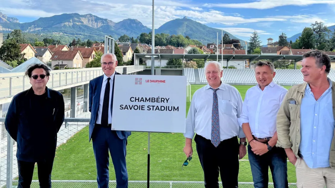 Le futur stade municipal de Chambéry a désormais un nom