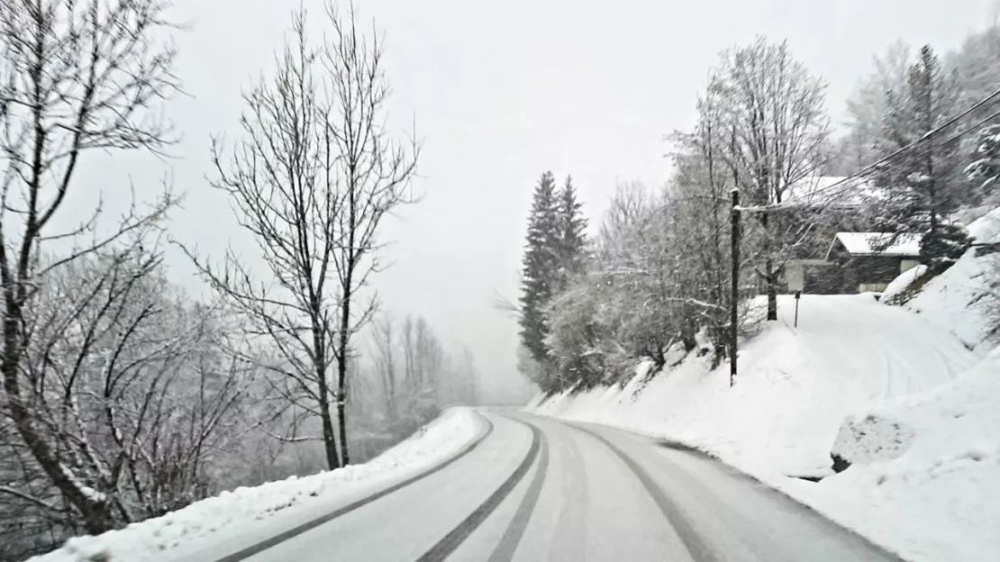 Les Pays de Savoie et l’Ain en vigilance orange « neige et verglas »