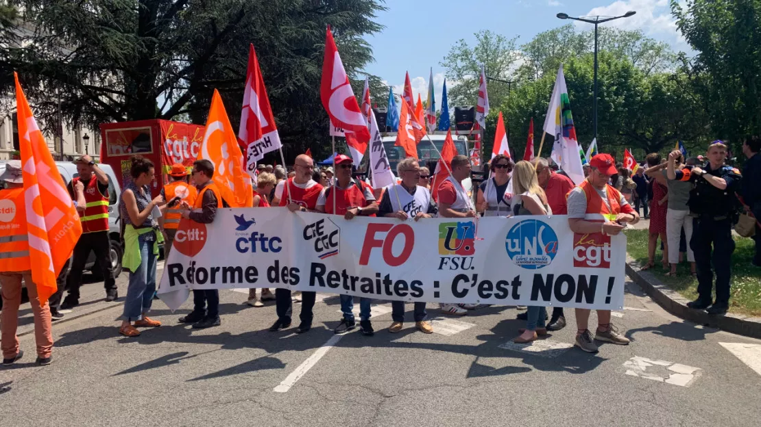 Les travailleurs dans la rue le 13 octobre