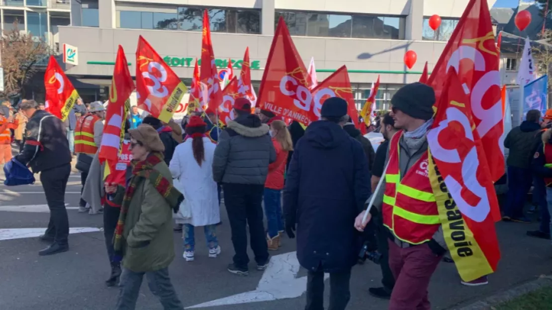 Pays de Savoie: Reportage au coeur de la manif contre la réforme des retraites