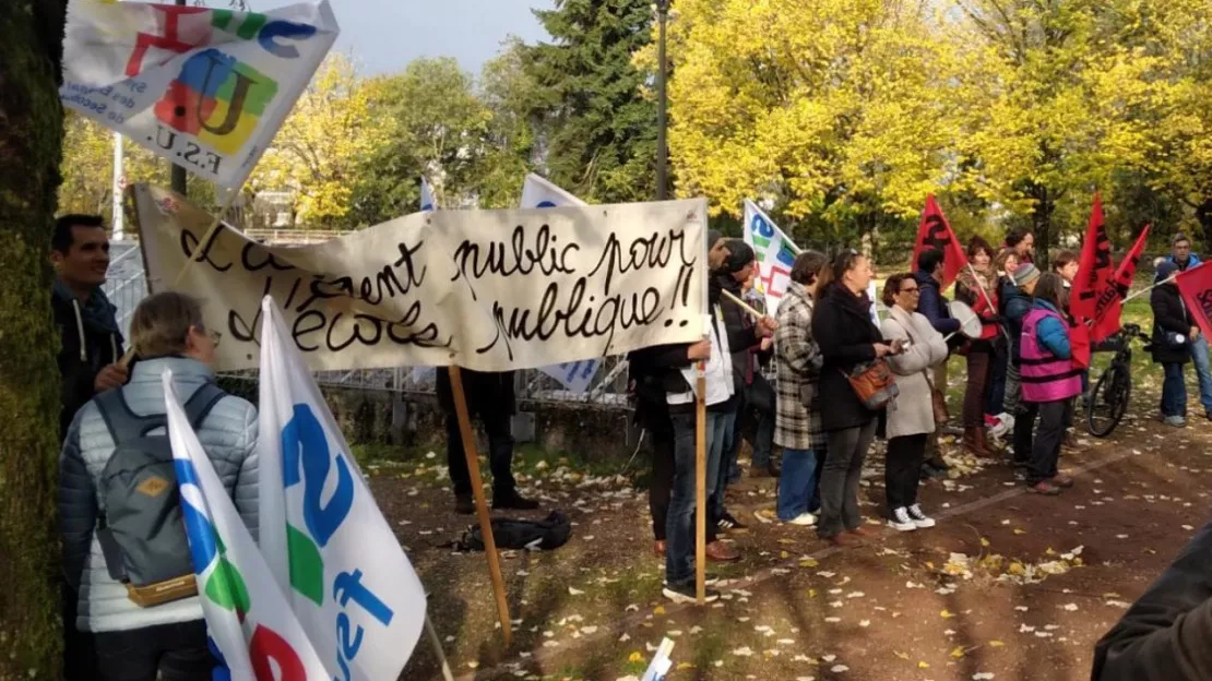 Savoie: un rassemblement pour les collèges publics ce matin