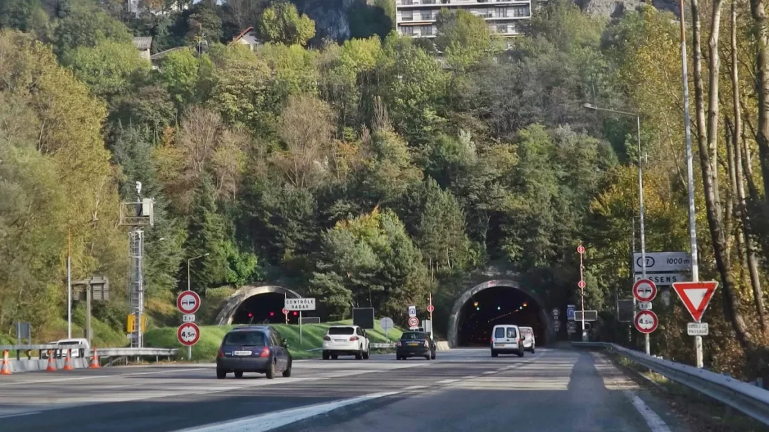 Un accident sur la VRU de Chambéry mardi