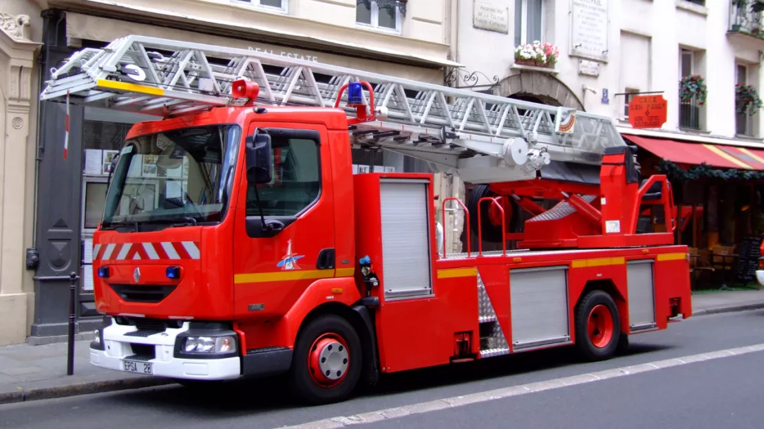 Un feu d’habitation à Grand-Aigueblanche en Savoie vendredi