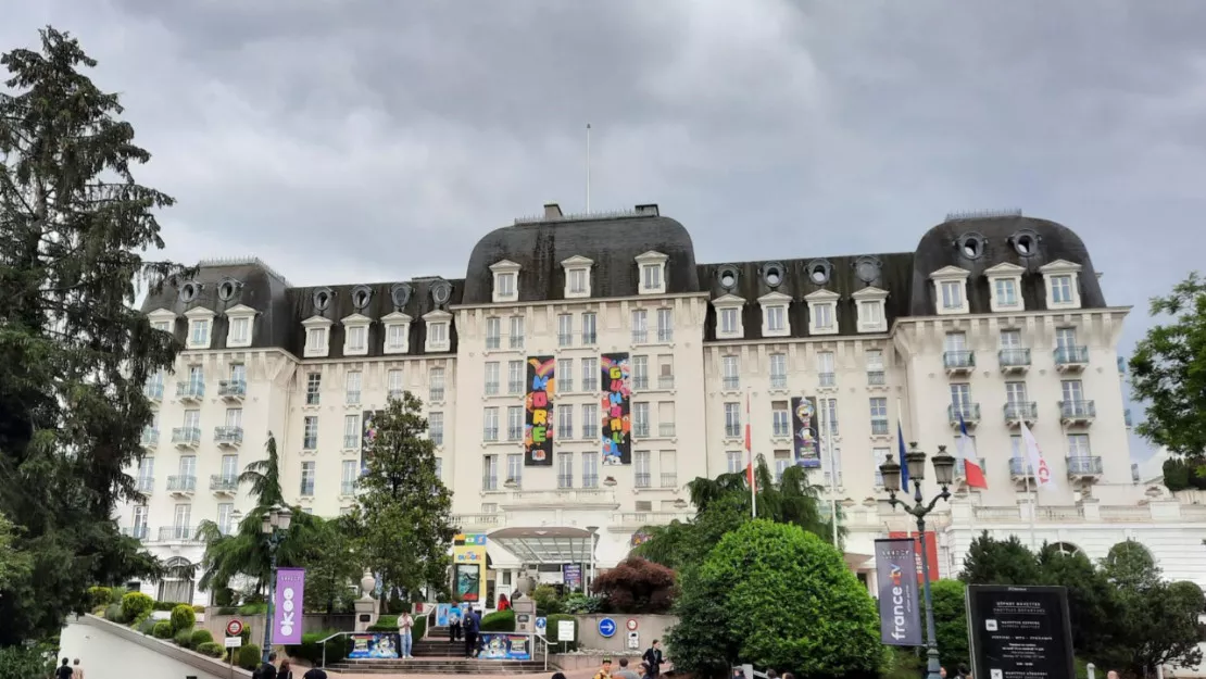 Une manifestation devant l’Imperial à Annecy