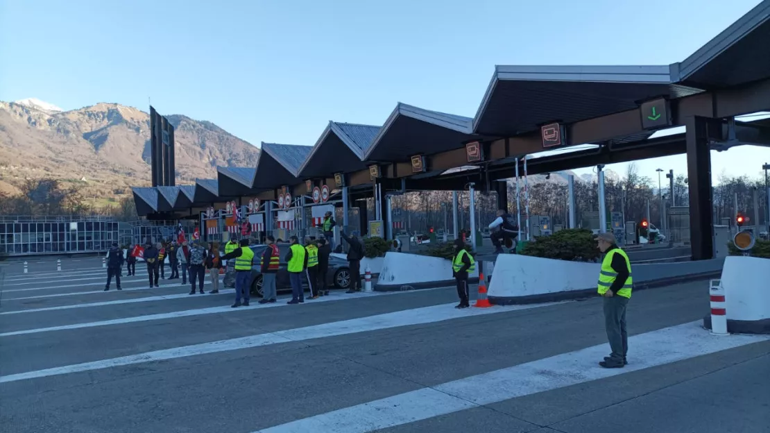 Une nouvelle action « péage gratuit » en Savoie jeudi