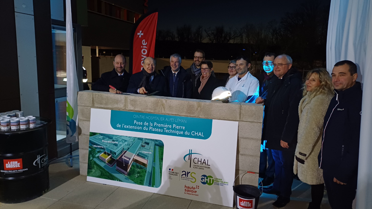 2ème agrandissement pour le CHAL à Contamine-sur-Arve 2ème agrandissement pour le CHAL à Contamine-sur-Arve