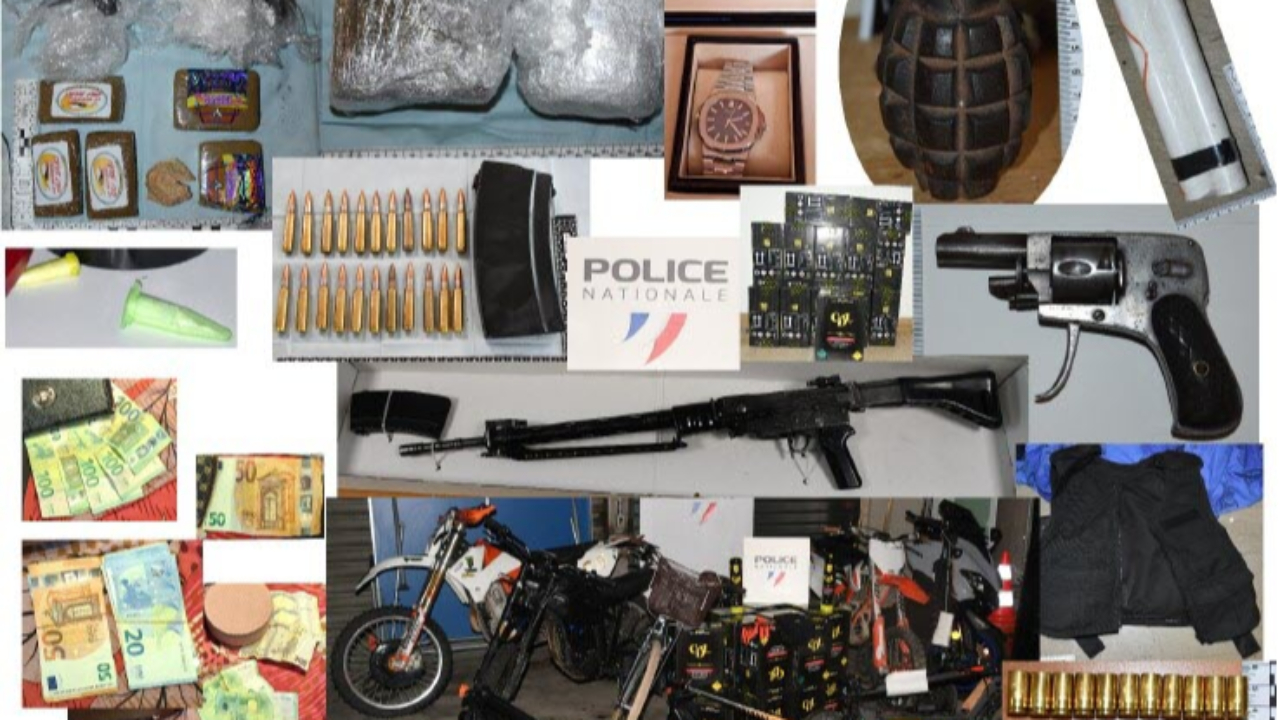 Aix-les-Bains : un important trafic de stupéfiants stoppé, des armes et 25 000 euros découverts Aix-les-Bains : un important trafic de stupéfiants stoppé, des armes et 25 000 euros découverts
