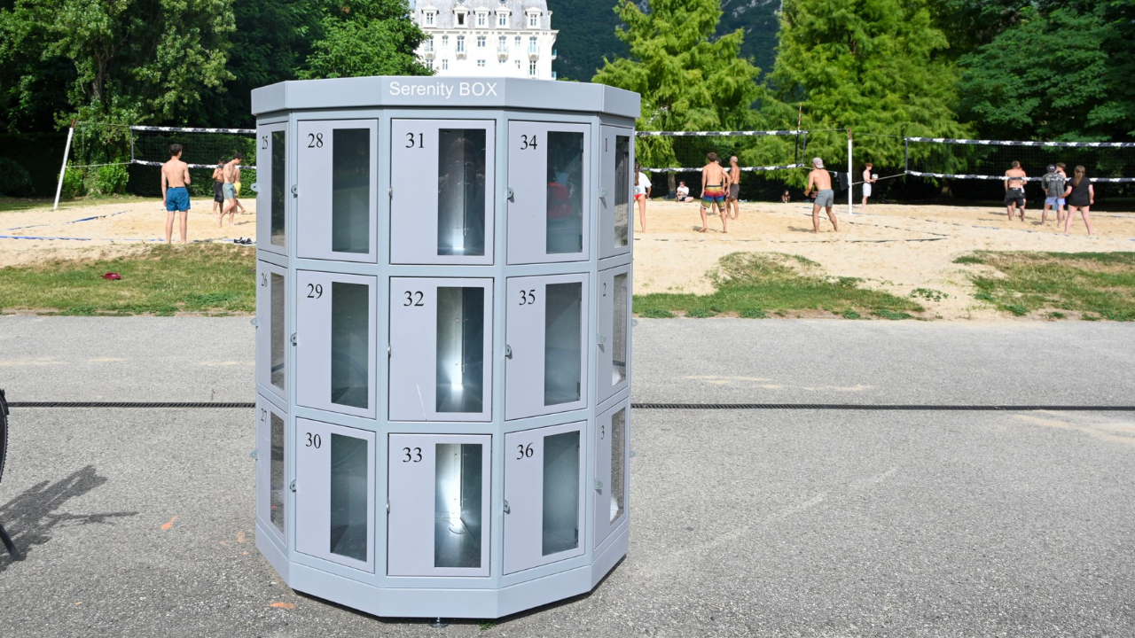 Annecy : des casiers sécurisés disponibles sur la plage de l’Impérial Annecy : des casiers sécurisés disponibles sur la plage de l’Impérial