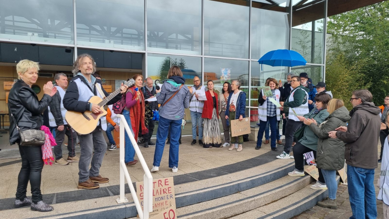 Annecy: mouvement de grève des agents du conservatoire de musique Annecy: mouvement de grève des agents du conservatoire de musique