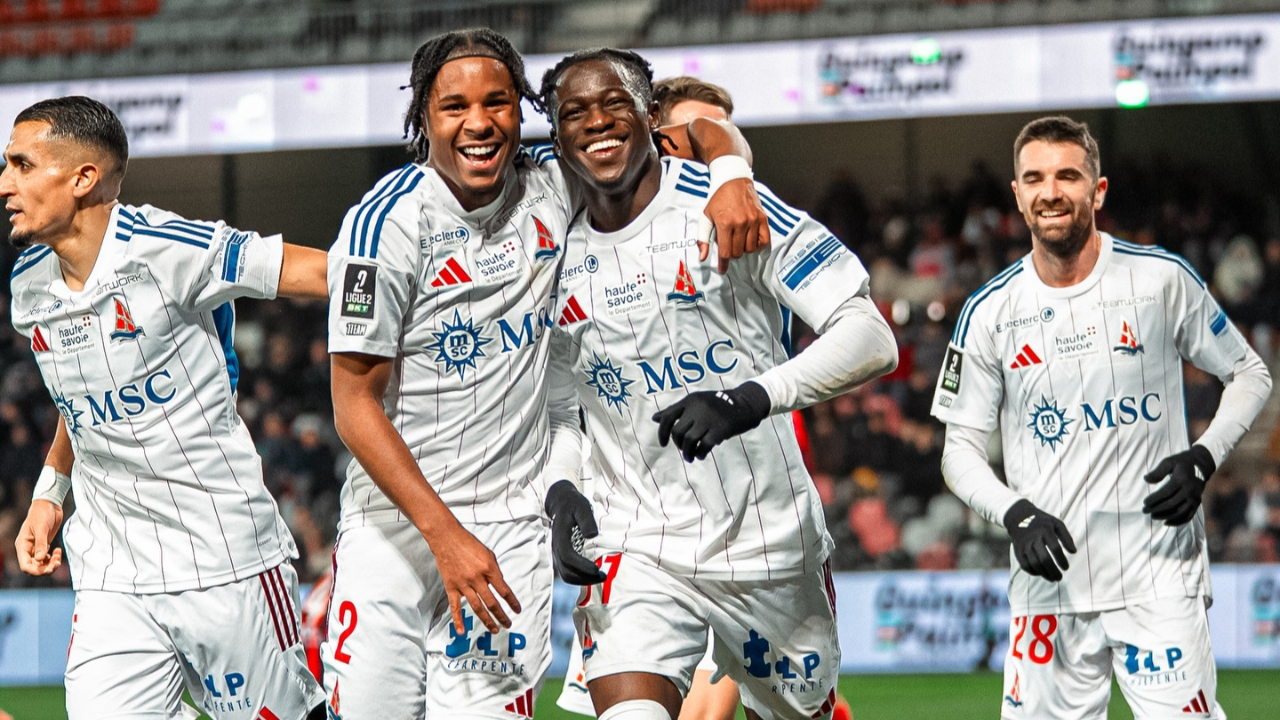 Annecy s’offre une victoire surprise à Guingamp et grimpe au classement Annecy s’offre une victoire surprise à Guingamp et grimpe au classement