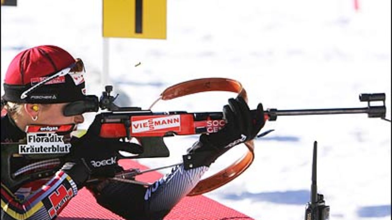Biathlon: les fran&ccedil;ais pas &agrave; la f&ecirc;te hier au Grand-Bornand