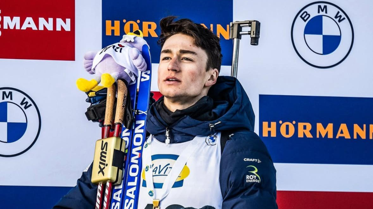 Biathlon : M&eacute;daille d'argent pour le savoyard Eric Perrot
