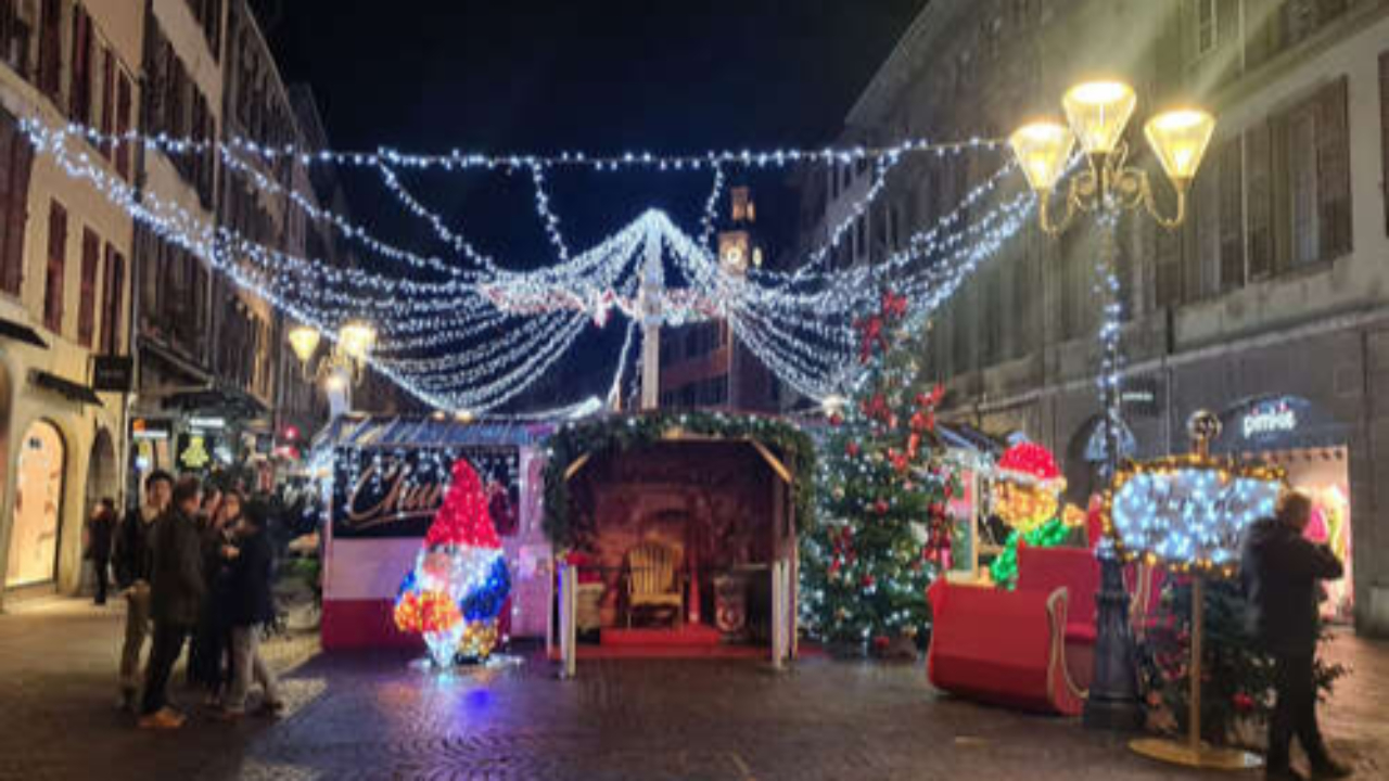Chambéry lance ses festivités de Noël ce vendredi Chambéry lance ses festivités de Noël ce vendredi