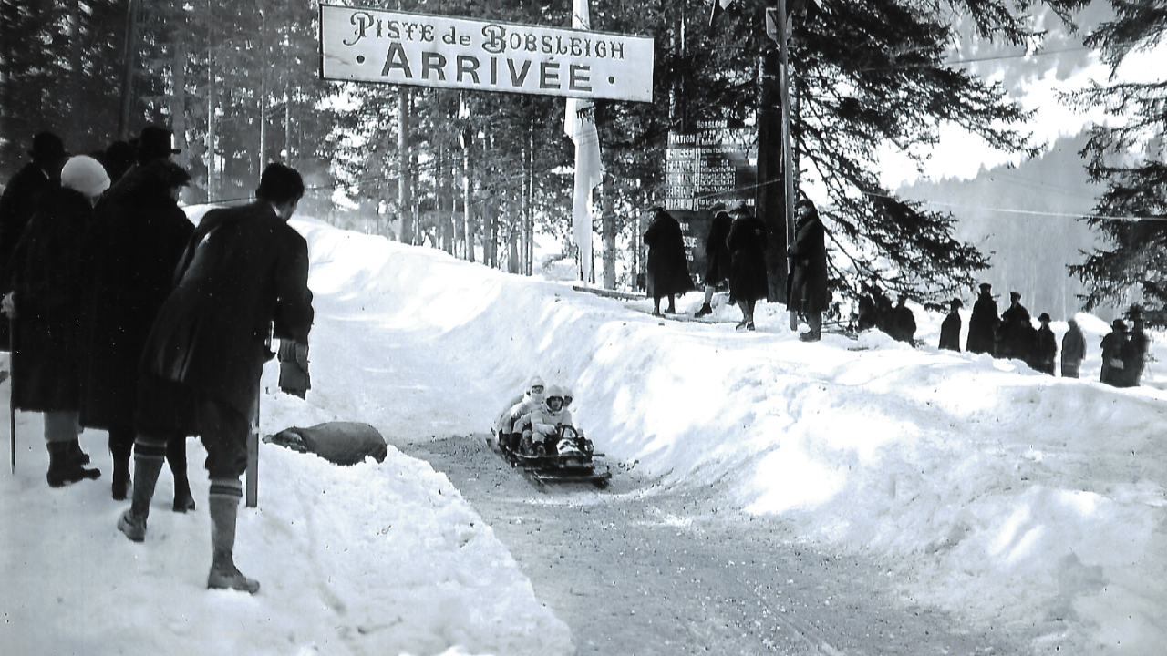 Chamonix : La piste de bobsleigh des JO 1924, bientôt monument historique ? Chamonix : La piste de bobsleigh des JO 1924, bientôt monument historique ?