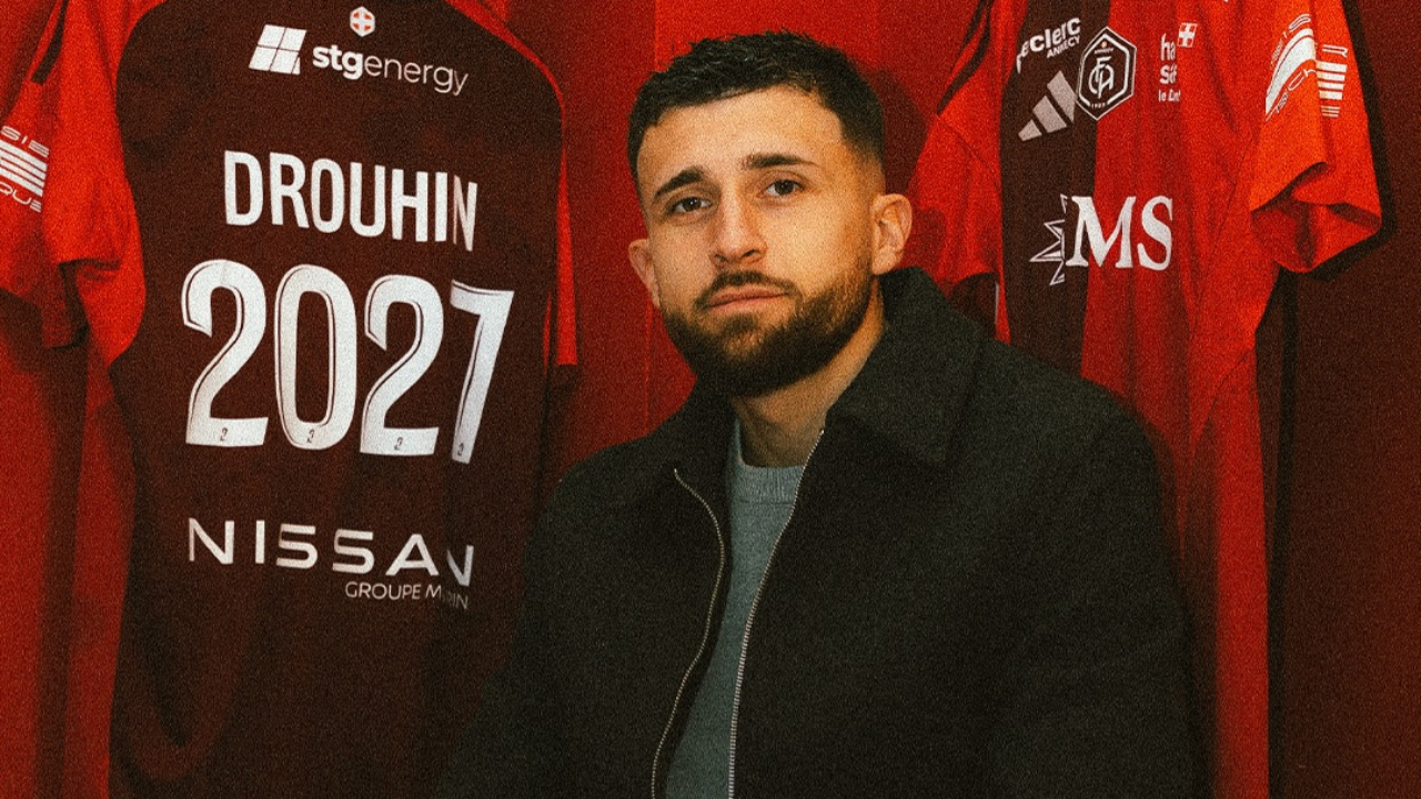 FC Annecy : Axel Drouhin prolonge d'un an FC Annecy : Axel Drouhin prolonge d'un an