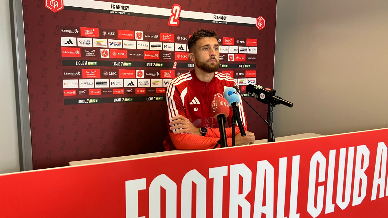 FC Annecy : départ surprise d'Axel Drouhin pour la Belgique FC Annecy : départ surprise d'Axel Drouhin pour la Belgique