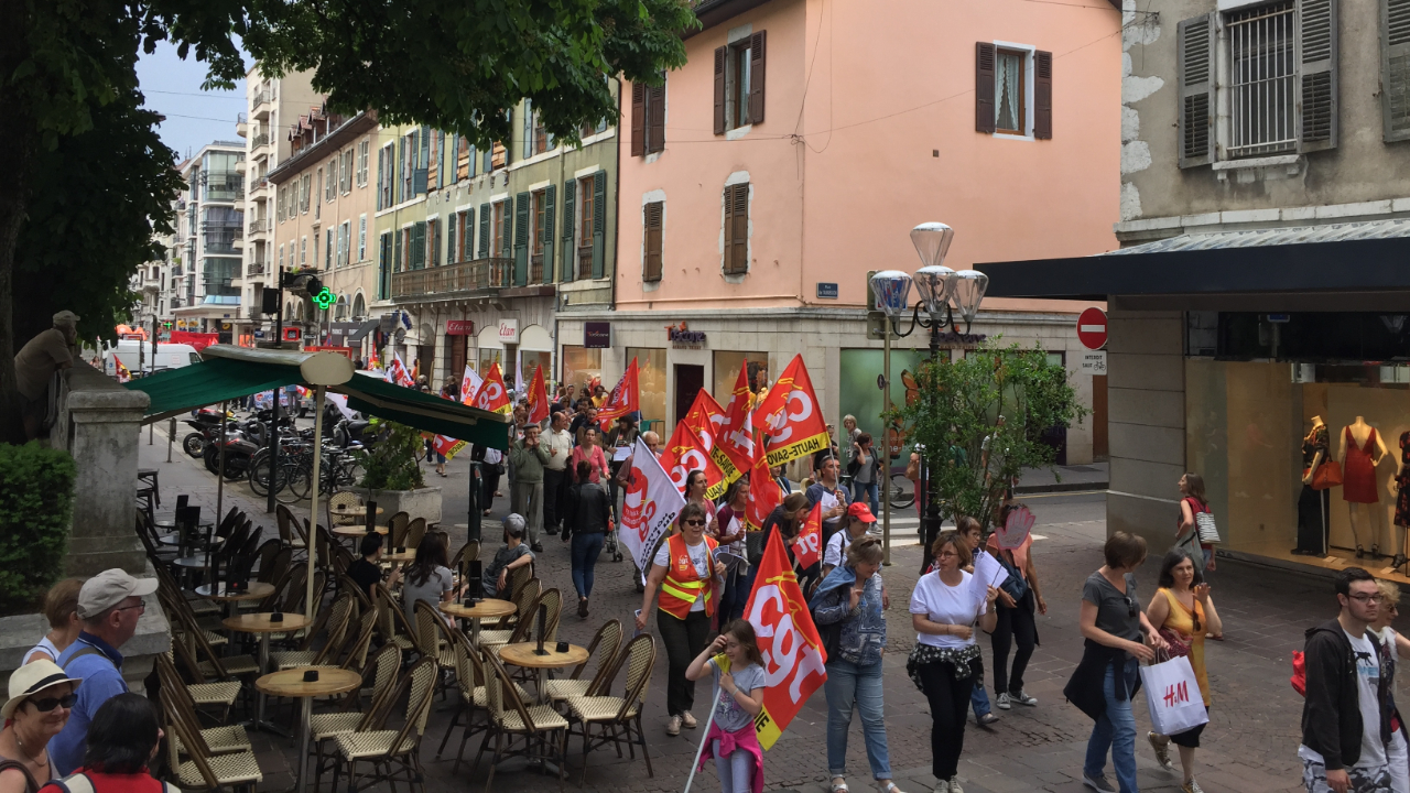 Haute-Savoie : Manifestations du 1e mai, le PS condamne les violences Haute-Savoie : Manifestations du 1e mai, le PS condamne les violences