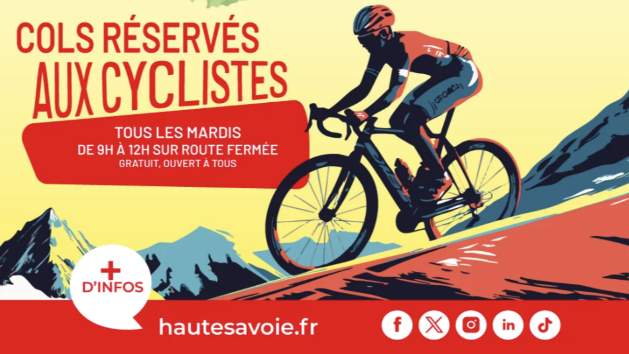Haute-Savoie: Ouverture de cols aux cyclistes Haute-Savoie: Ouverture de cols aux cyclistes