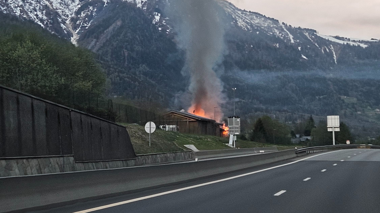Haute-Savoie : Un immeuble en feu &agrave; Chamonix, un d&eacute;c&egrave;s
