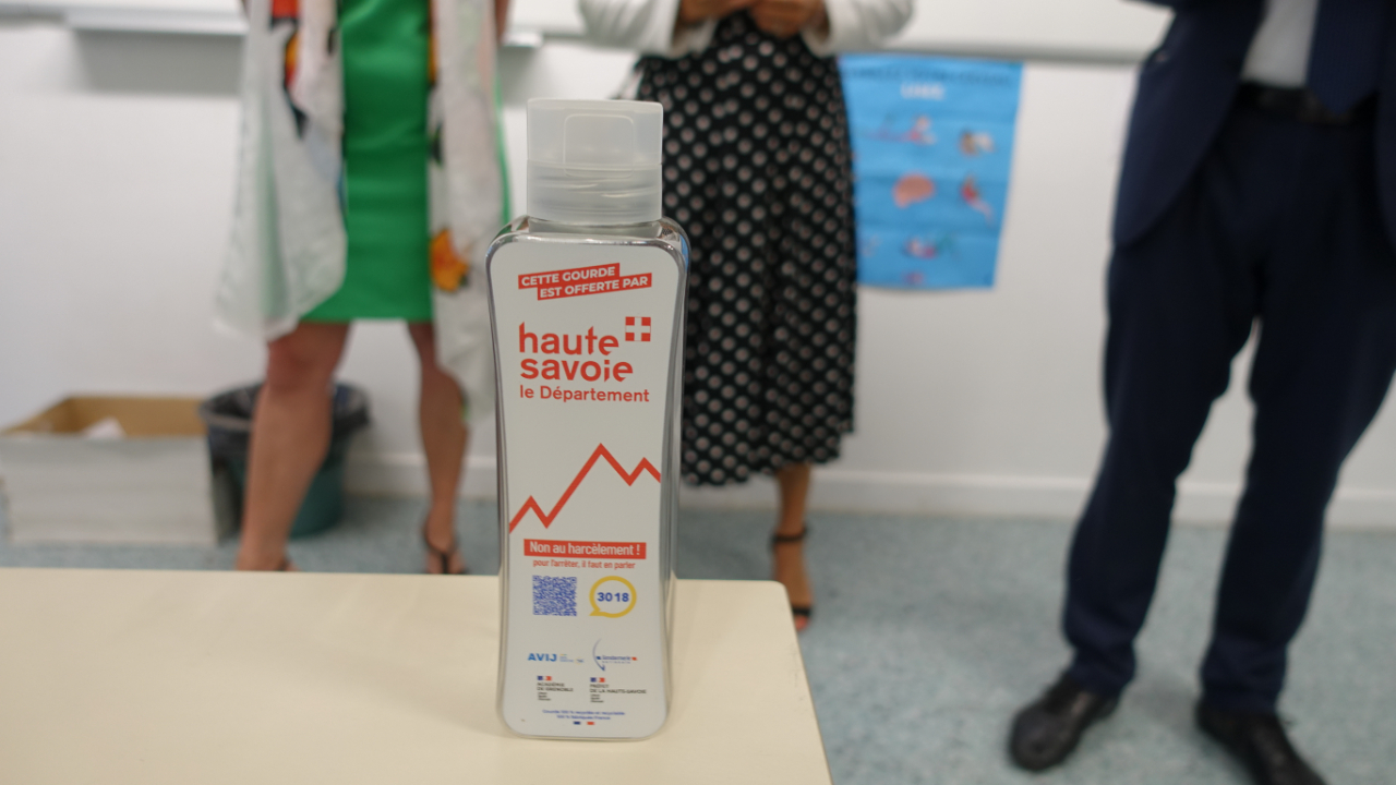 Haute-Savoie : une gourde &agrave; double enjeu