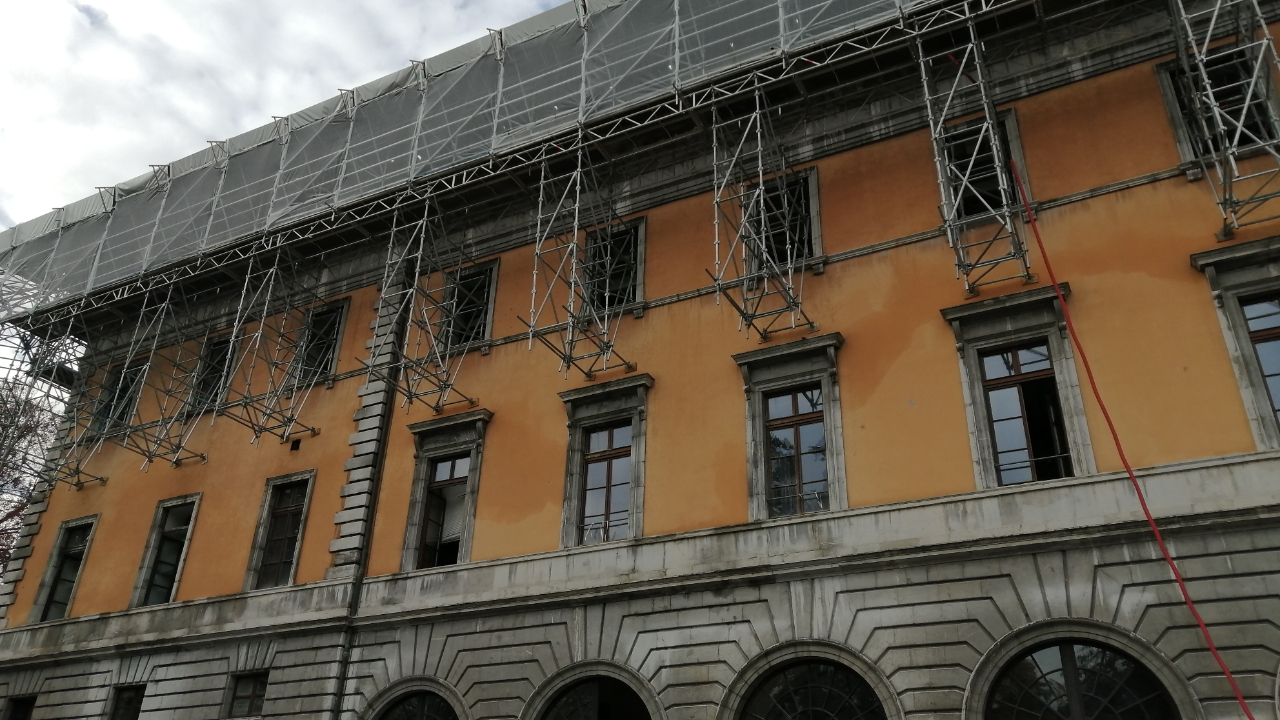 H&ocirc;tel de ville Annecy: d&eacute;but des travaux de r&eacute;novation d&eacute;but mars