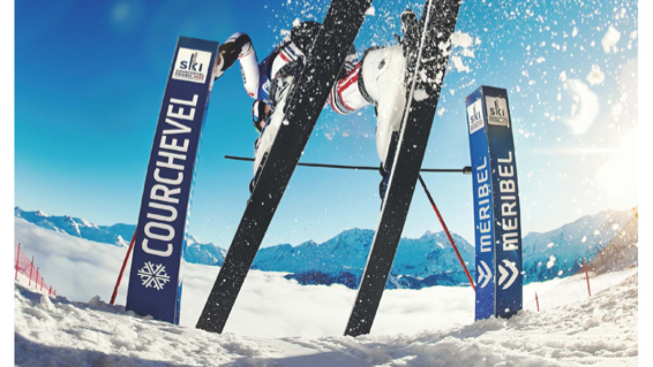 J-100 avant les championnats du monde de ski Courchevel-M&eacute;ribel en 2023