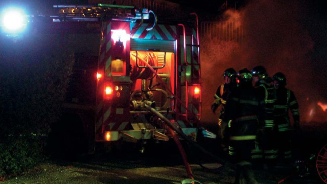 Les pompiers de Haute-Savoie mobilis&eacute;s sur un incendie ce mardi matin