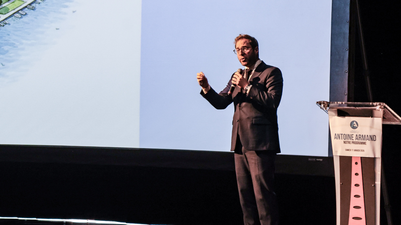Non au tramway, plus de places de parkings, développer la culture : Le programme d'Antoine Armand à Annecy Non au tramway, plus de places de parkings, développer la culture : Le programme d'Antoine Armand à Annecy