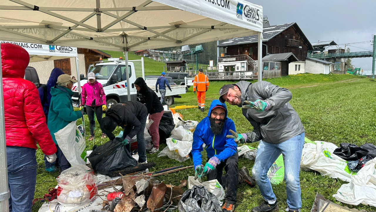Nouvelle journ&eacute;e de ramassage des d&eacute;chets &agrave; Saint-Gervais ce week-end