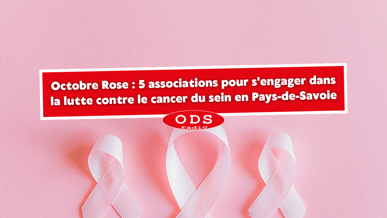Octobre Rose : 5 associations pour s'engager dans la lutte contre le cancer du sein en Pays-de-Savoie Octobre Rose : 5 associations pour s'engager dans la lutte contre le cancer du sein en Pays-de-Savoie
