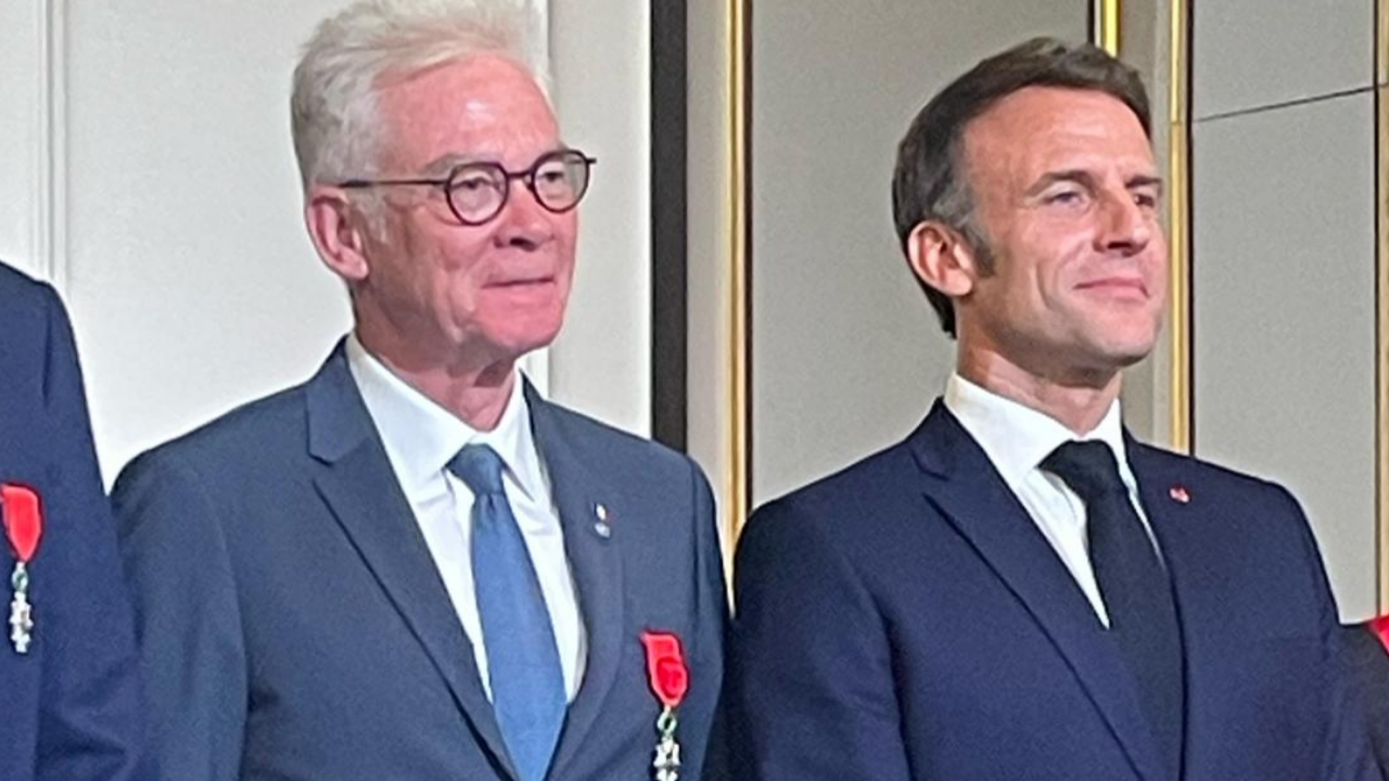 Saint-Gervais: la l&eacute;gion d'honneur pour Jean-Marc Peillex