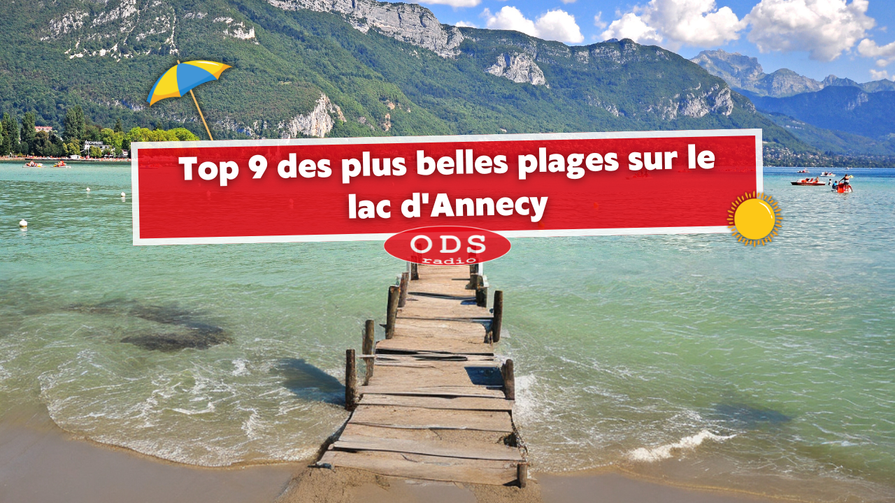 Top 9 des plus belles plages sur le lac d'Annecy Top 9 des plus belles plages sur le lac d'Annecy