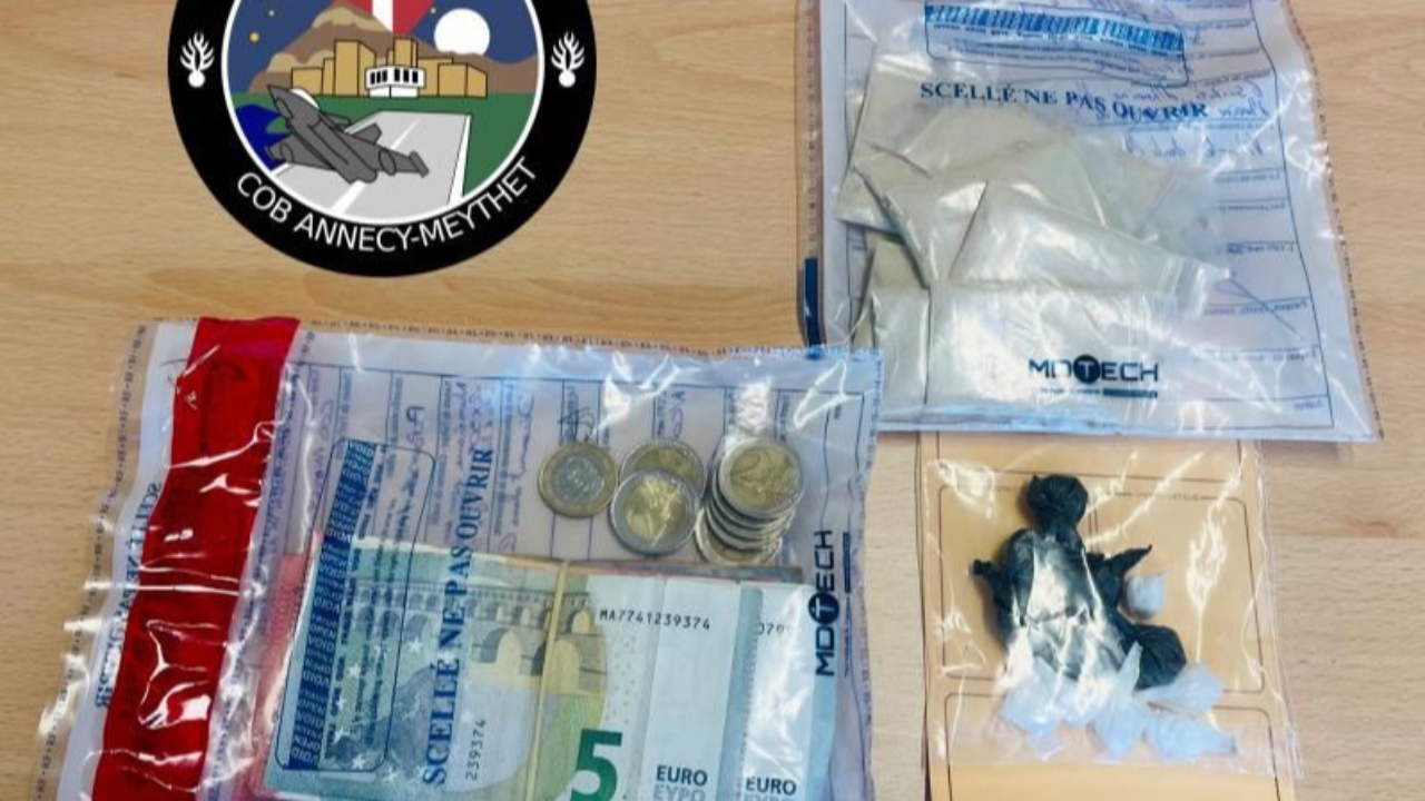 Trafic de stup&eacute;fiants : plusieurs r&eacute;seaux d&eacute;mantel&eacute;s sur le bassin ann&eacute;cien en janvier