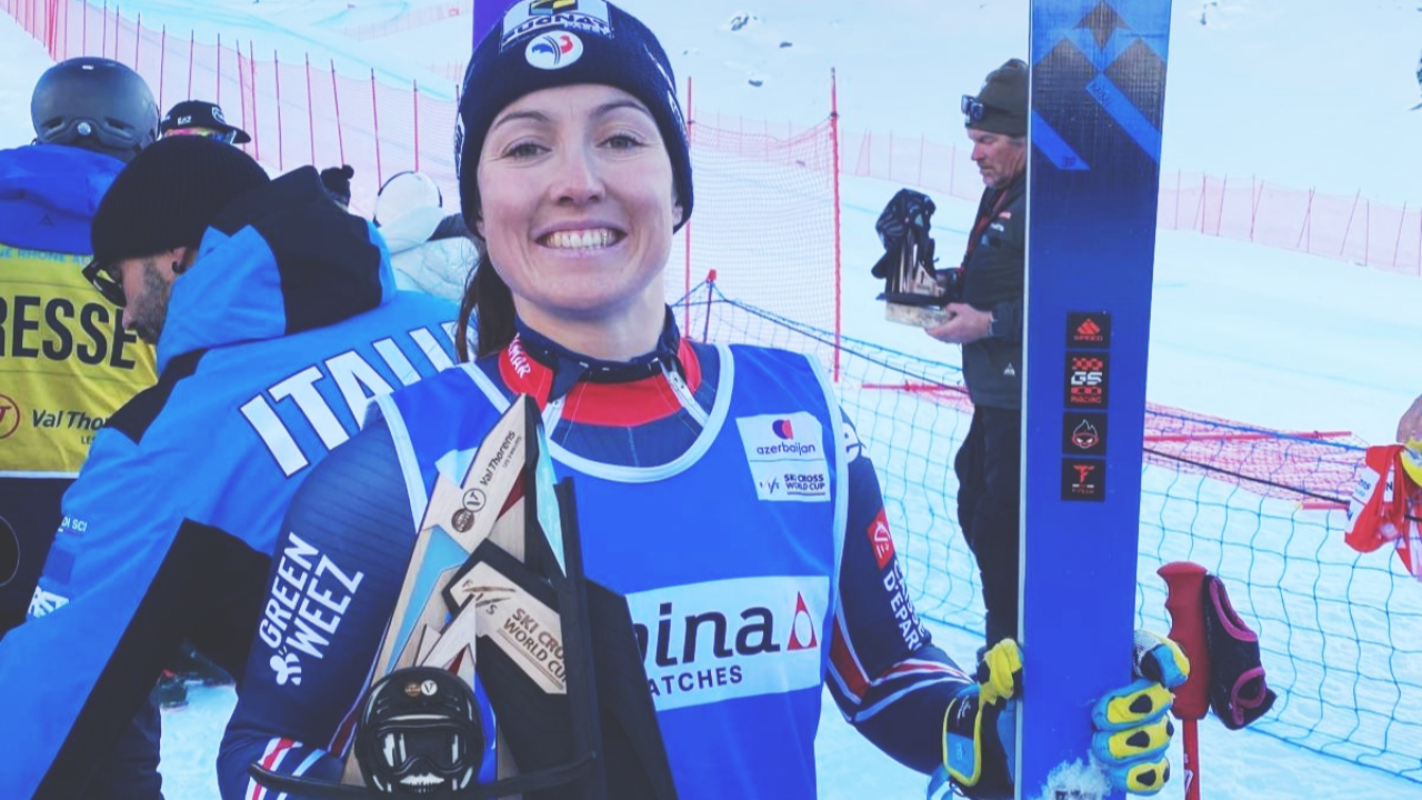 Une Haut-savoyarde signe son premier podium en coupe du monde de ski cross