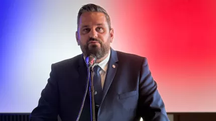 Annecy : Lancement de campagne du RN avec Guillaume Roit-Leveque