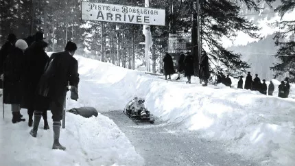 Chamonix : La piste de bobsleigh des JO 1924, bientôt monument historique ?