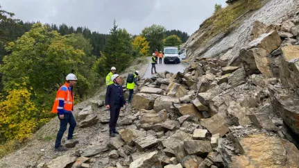 Les travaux sur la route &agrave; Filli&egrave;re perturb&eacute;s par des al&eacute;as
