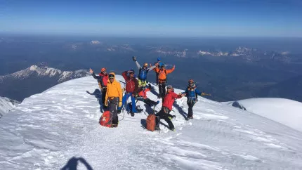 Mont-blanc: Le d&eacute;fi de l'Ann&eacute;cien Ancelin Margerie
