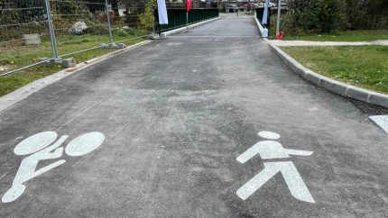 Saint-Jorioz : un nouveau tunnel pour sécuriser la voie verte et faciliter les mobilités douces