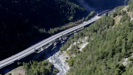 Suite &agrave; l&rsquo;&eacute;boulement de la RN 90 en Savoie